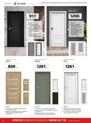 Komfort - gazetka promocyjna Gazetka od środy 18.03 do wtorku 21.04 - strona 22