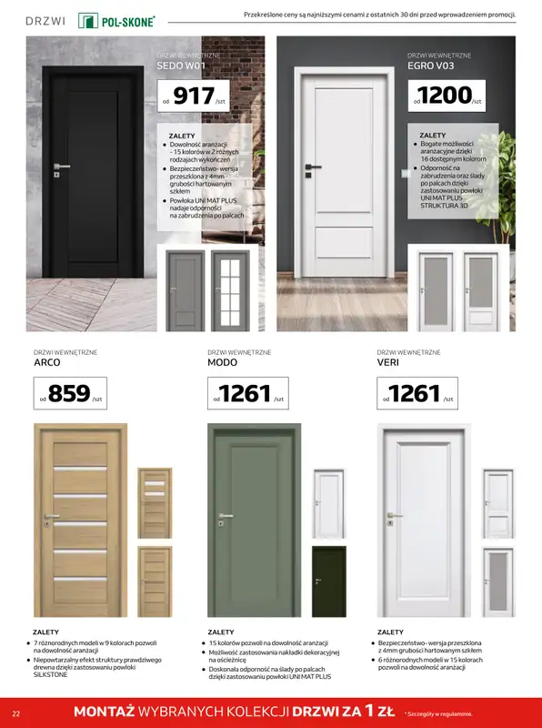 Komfort - gazetka promocyjna Gazetka od środy 18.03 do wtorku 21.04 - strona 22