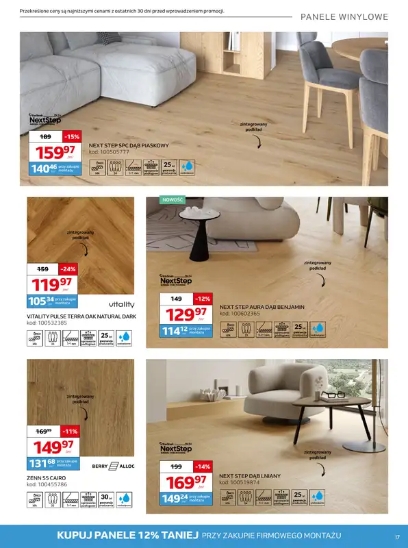 Komfort - gazetka promocyjna Gazetka od środy 18.03 do wtorku 21.04 - strona 17