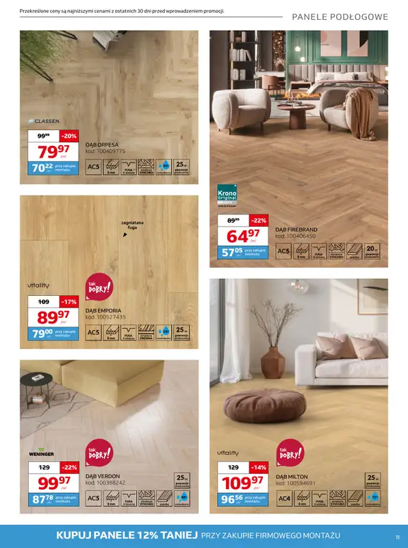 Komfort - gazetka promocyjna Gazetka od środy 18.03 do wtorku 21.04 - strona 11