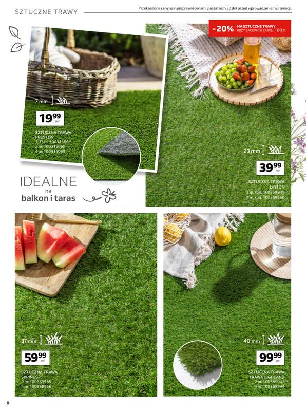 Komfort - gazetka promocyjna Gazetka od środy 18.03 do wtorku 21.04 - strona 8