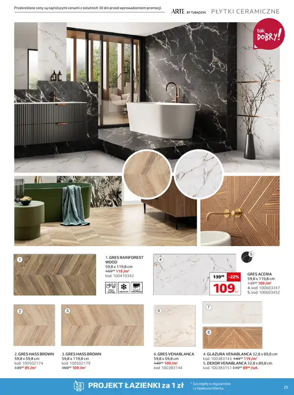 Komfort - gazetka promocyjna Gazetka od środy 18.03 do wtorku 21.04 - strona 25