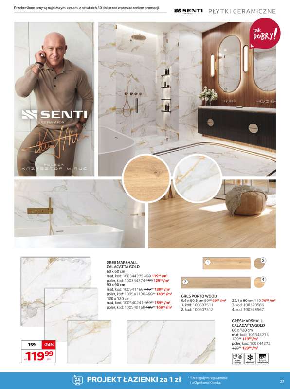 Komfort - gazetka promocyjna Gazetka od środy 18.03 do wtorku 21.04 - strona 27