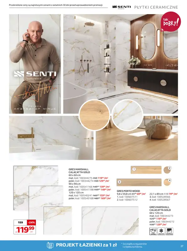 Komfort - gazetka promocyjna Gazetka od środy 18.03 do wtorku 21.04 - strona 27