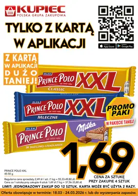Kupiec - gazetka promocyjna Promopaki od środy 18.03 do wtorku 24.03 - strona 11