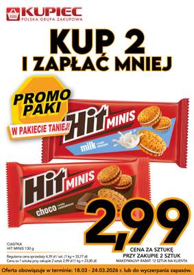 Kupiec - gazetka promocyjna Promopaki od środy 18.03 do wtorku 24.03 - strona 6