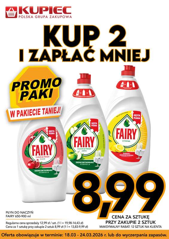 Kupiec - gazetka promocyjna Promopaki od środy 18.03 do wtorku 24.03 - strona 5