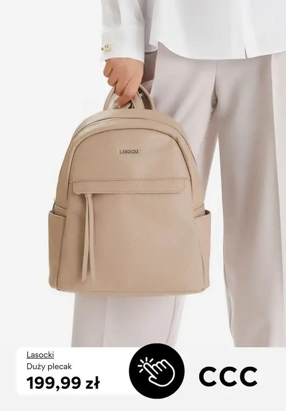 CCC - gazetka promocyjna -30% na torby, plecaki i walizki przy zakupie 2 produktów od środy 18.03  - strona 6