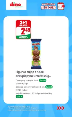 Dino - gazetka promocyjna Specjalna oferta na 18.03.2026 - promocje spoza gazetki od środy 18.03 do środy 18.03 - strona 8