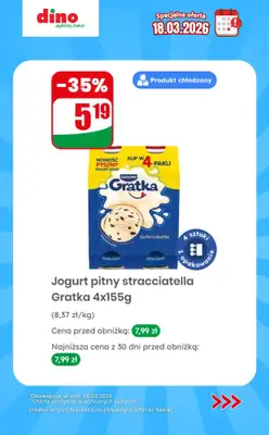 Dino - gazetka promocyjna Specjalna oferta na 18.03.2026 - promocje spoza gazetki od środy 18.03 do środy 18.03 - strona 11