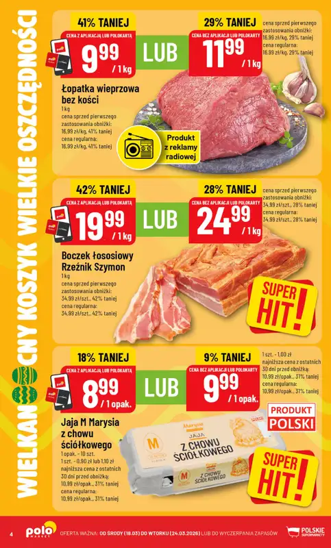 POLOmarket - gazetka promocyjna Katalog Wielkie Oszczędności od środy 18.03 do wtorku 24.03 - strona 4
