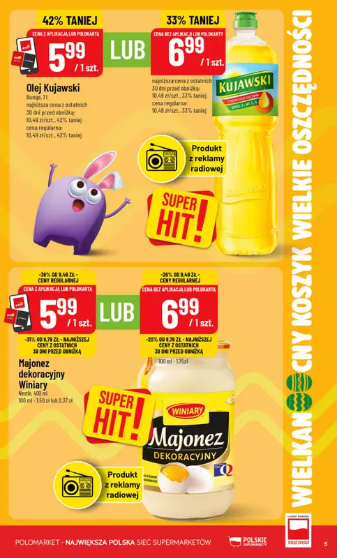 POLOmarket - gazetka promocyjna Katalog Wielkie Oszczędności od środy 18.03 do wtorku 24.03 - strona 5
