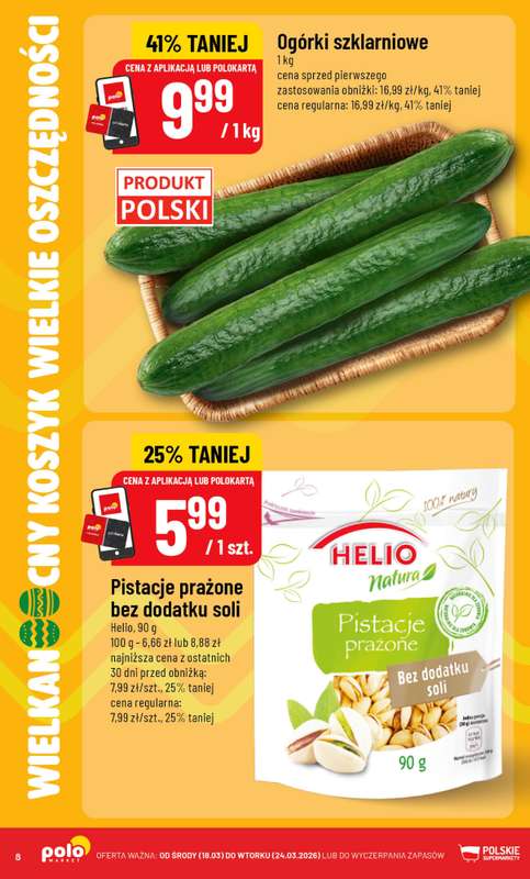 POLOmarket - gazetka promocyjna Katalog Wielkie Oszczędności od środy 18.03 do wtorku 24.03 - strona 8