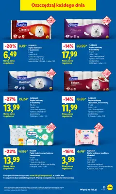 Lidl - gazetka promocyjna Oferta od poniedziałku od poniedziałku 16.03 do środy 18.03 - strona 23