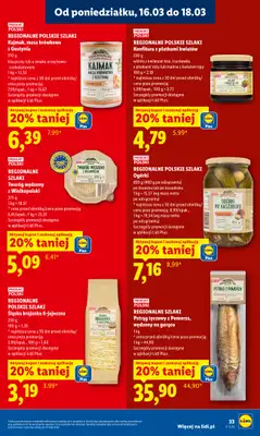 Lidl - gazetka promocyjna Oferta od poniedziałku od poniedziałku 16.03 do środy 18.03 - strona 35