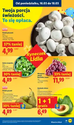 Lidl - gazetka promocyjna Oferta od poniedziałku od poniedziałku 16.03 do środy 18.03 - strona 31
