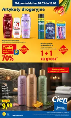 Lidl - gazetka promocyjna Oferta od poniedziałku od poniedziałku 16.03 do środy 18.03 - strona 74
