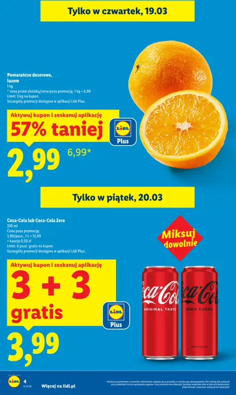 Lidl - gazetka promocyjna Oferta od czwartku od czwartku 19.03 do soboty 21.03 - strona 4