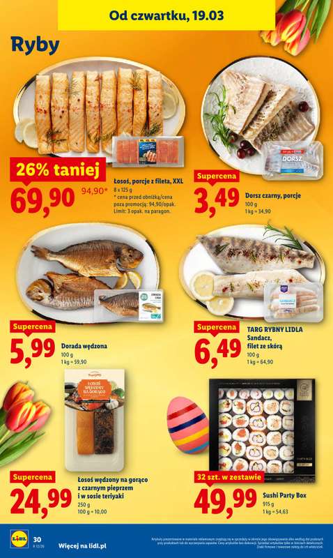 Lidl - gazetka promocyjna Oferta od czwartku od czwartku 19.03 do soboty 21.03 - strona 30