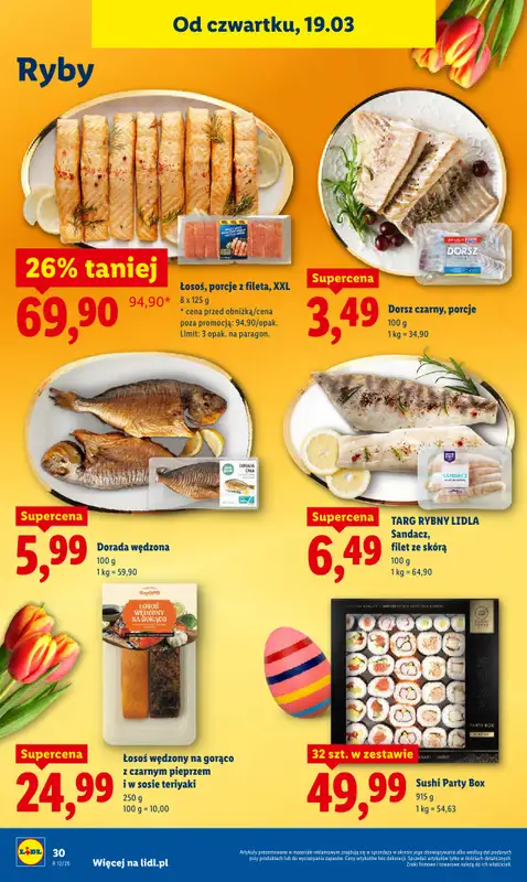 Lidl - gazetka promocyjna Oferta od czwartku od czwartku 19.03 do soboty 21.03 - strona 30