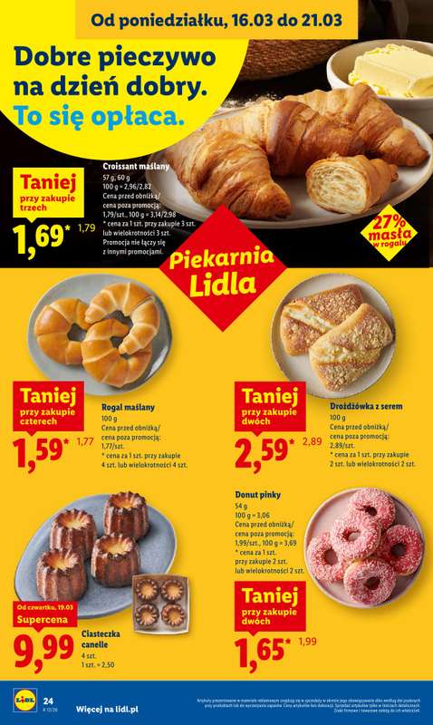 Lidl - gazetka promocyjna Oferta od czwartku od czwartku 19.03 do soboty 21.03 - strona 24
