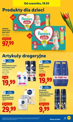 Lidl - gazetka promocyjna Oferta od czwartku od czwartku 19.03 do soboty 21.03 - strona 55