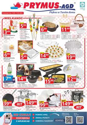 Prymus AGD - gazetka promocyjna Gazetka od środy 18.03 do soboty 11.04