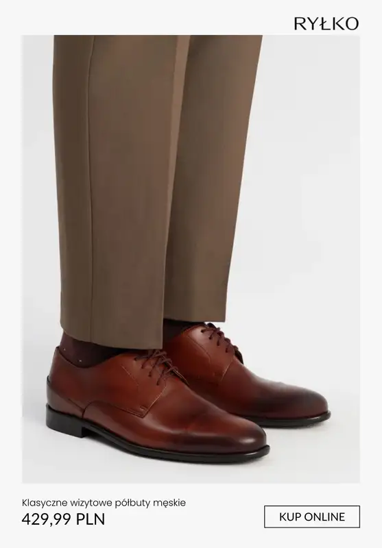 Ryłko - gazetka promocyjna Kolekcja ślubna - obuwie męskie od środy 18.03  - strona 10