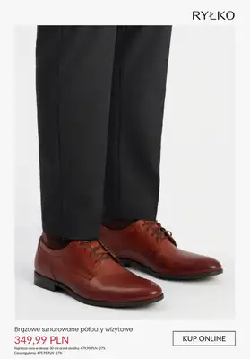 Ryłko - gazetka promocyjna Kolekcja ślubna - obuwie męskie od środy 18.03  - strona 9