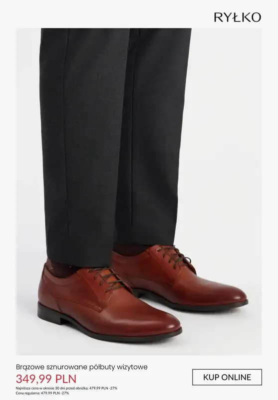 Ryłko - gazetka promocyjna Kolekcja ślubna - obuwie męskie od środy 18.03  - strona 9