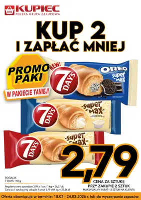 Kupiec - gazetka promocyjna Promopaki od środy 18.03 do wtorku 24.03 - strona 9