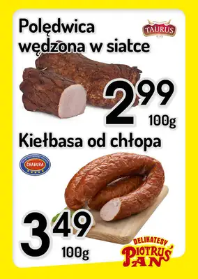 Delikatesy Piotruś Pan - gazetka promocyjna Plakaty promocyjne od środy 18.03 do środy 25.03 - strona 2