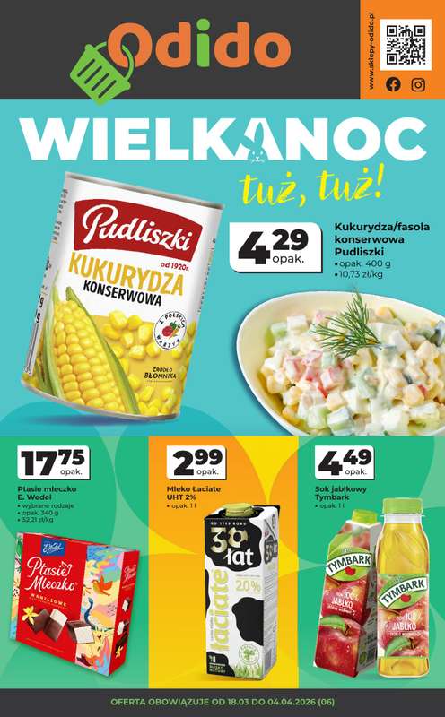 Odido - gazetka promocyjna Gazetka od środy 18.03 do soboty 04.04