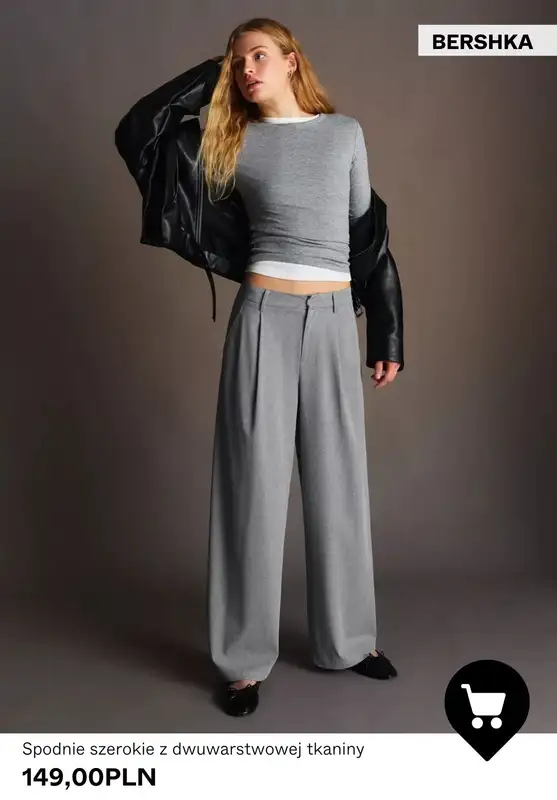 Bershka - gazetka promocyjna Spodnie damskie od 89,90 PLN od środy 18.03  - strona 4