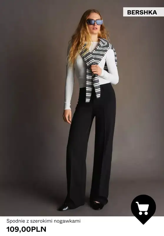 Bershka - gazetka promocyjna Spodnie damskie od 89,90 PLN od środy 18.03  - strona 2