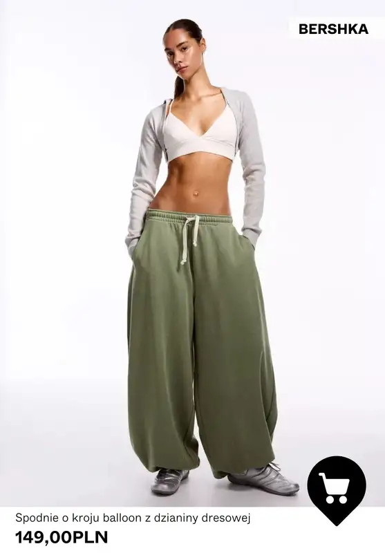 Bershka - gazetka promocyjna Spodnie damskie od 89,90 PLN od środy 18.03  - strona 6