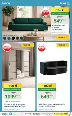 ERLI - gazetka promocyjna Urządzaj dom, doposaż warsztat – sprawdź okazje! od środy 18.03 do niedzieli 22.03 - strona 5