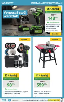 ERLI - gazetka promocyjna Urządzaj dom, doposaż warsztat – sprawdź okazje! od środy 18.03 do niedzieli 22.03 - strona 8