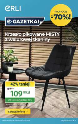 ERLI - gazetka promocyjna Urządzaj dom, doposaż warsztat – sprawdź okazje! od środy 18.03 do niedzieli 22.03