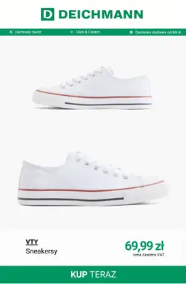 Deichmann - gazetka promocyjna Tenisówki damskie od środy 18.03  - strona 5