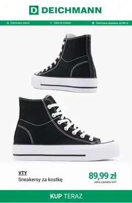 Deichmann - gazetka promocyjna Tenisówki damskie od środy 18.03  - strona 7