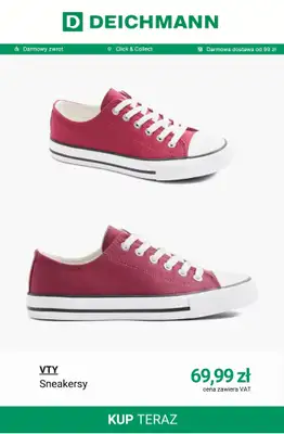 Deichmann - gazetka promocyjna Tenisówki damskie od środy 18.03  - strona 3