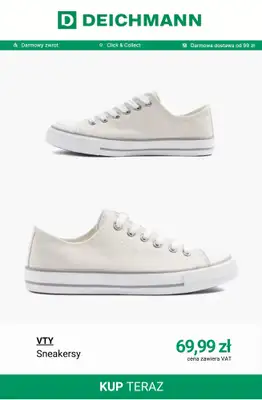 Deichmann - gazetka promocyjna Tenisówki damskie od środy 18.03  - strona 2
