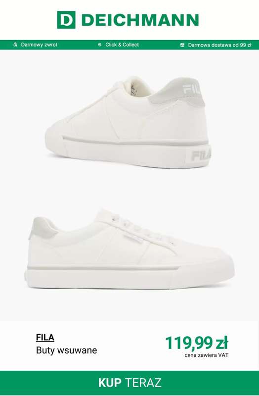 Deichmann - gazetka promocyjna Tenisówki damskie od środy 18.03  - strona 6