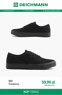 Deichmann - gazetka promocyjna Tenisówki damskie od środy 18.03  - strona 11