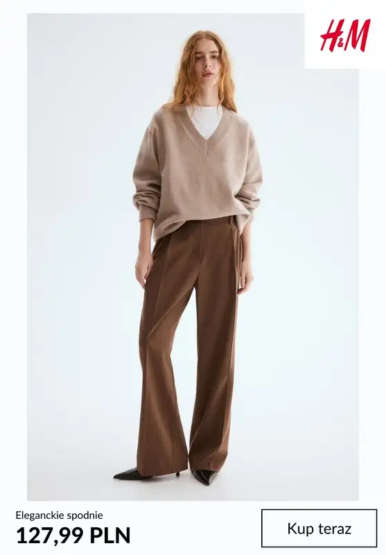 H&M - gazetka promocyjna Spodnie damskie od 59,99 PLN od środy 18.03  - strona 3