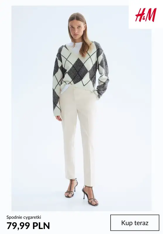 H&M - gazetka promocyjna Spodnie damskie od 59,99 PLN od środy 18.03  - strona 9