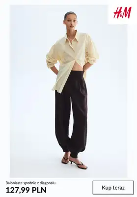 H&M - gazetka promocyjna Spodnie damskie od 59,99 PLN od środy 18.03  - strona 4