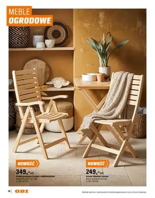 OBI - gazetka promocyjna Katalog Ogród od środy 18.03 do niedzieli 31.05 - strona 28