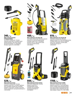 OBI - gazetka promocyjna Katalog Ogród od środy 18.03 do niedzieli 31.05 - strona 227